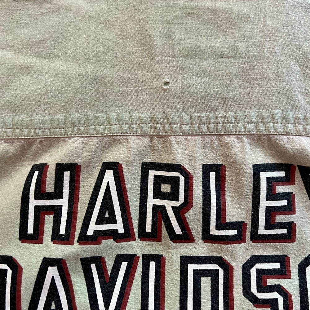 mens Harley Davidson button up shirt - Picture 4 of 7